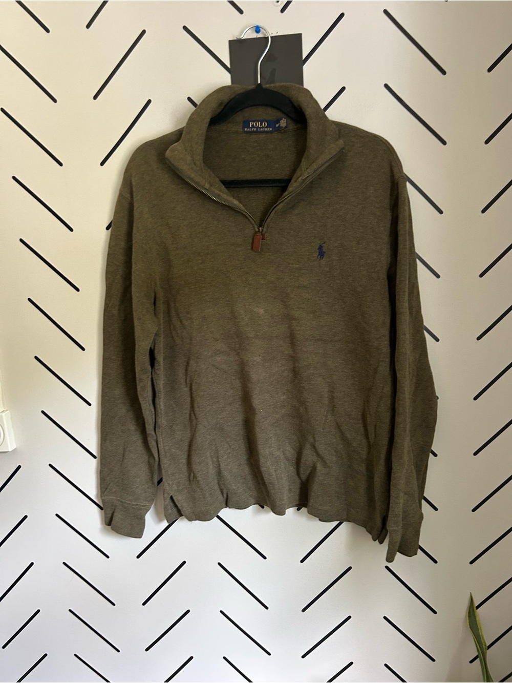 Polo Ralph Lauren 1/4 zip green